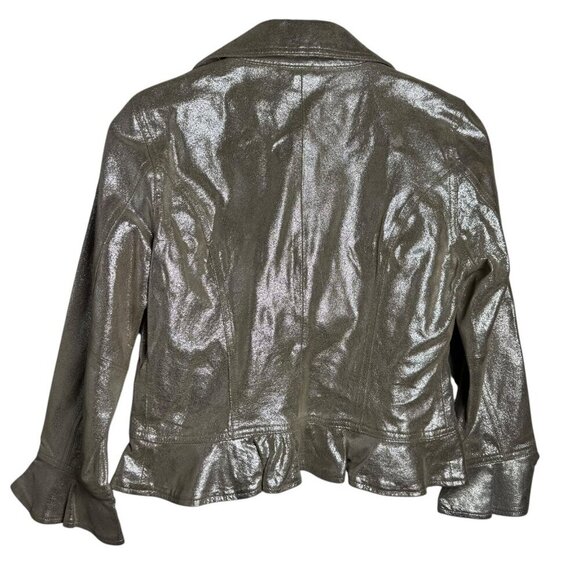 Peplum Jacket Ruffle Hem - Picture 1 of 2